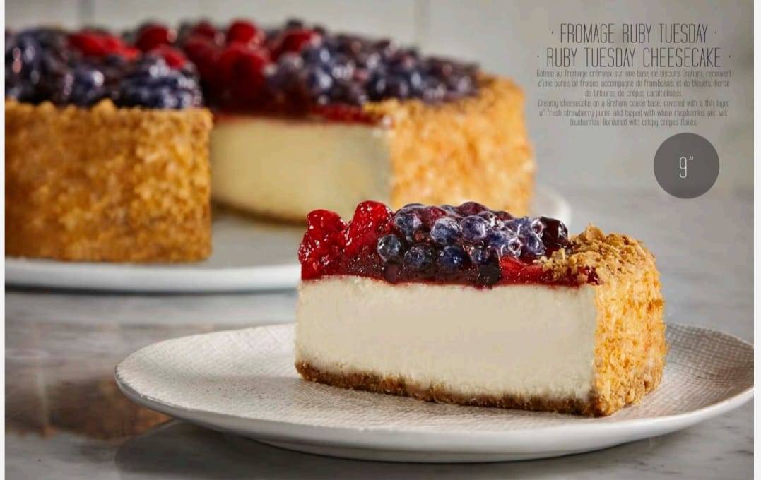 MIXED BERRIES Cheesecake