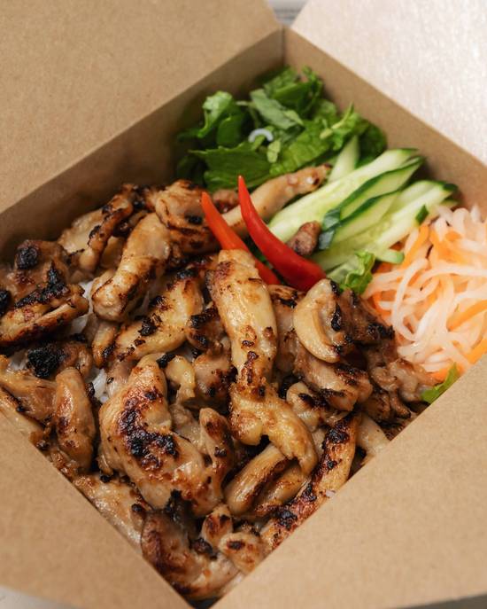 Bún Gà Nướng (Grilled Chicken Vermicelli)