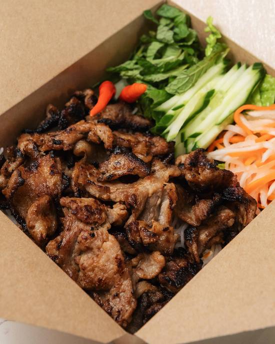 Bún Thịt Nướng (Grilled Pork Vermicelli)