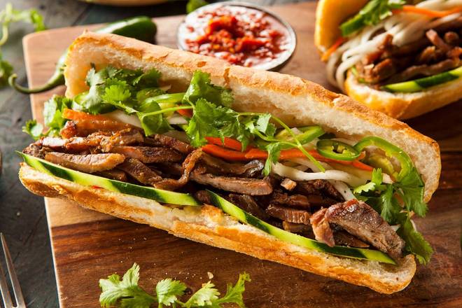 Bánh Mì Thịt Nướng  (Grilled Pork Sandwich)