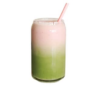 Iced Strawberry matcha