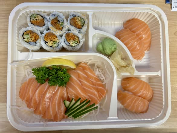 All Salmon Bento