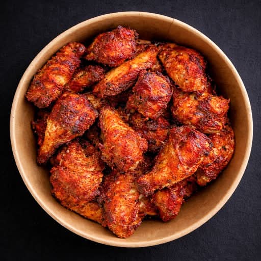Ailes rôties - Moyen-----6 pièces / Wings Rotisserie - Medium--6 PCS
