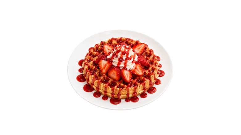 Strawberry Waffle