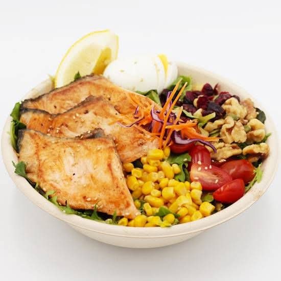 Grilled Salmon Salad