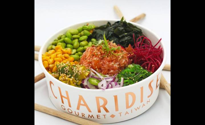 Spicy Salmon Poke Bowl