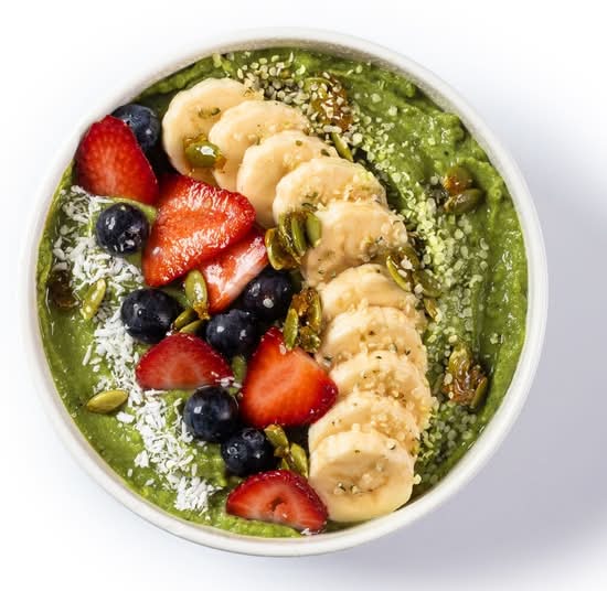 Bol de smoothie Matcha et citron vert / Matcha Lime Smoothie Bowl