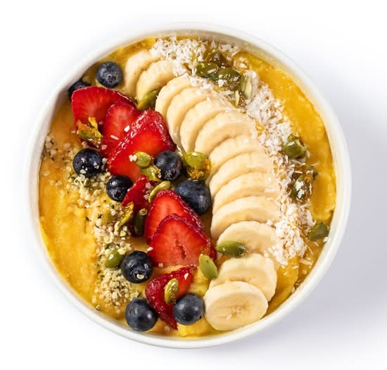 Bol de smoothie à la mangue / Mango Smoothie Bowl