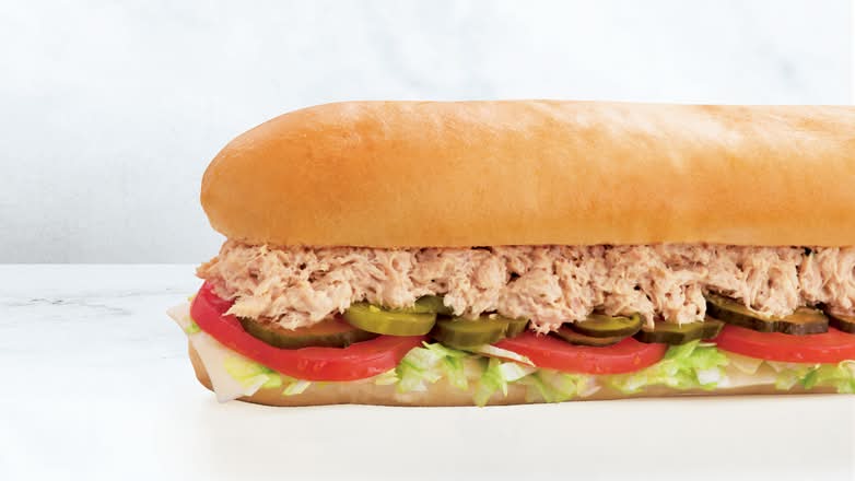 Large Albacore Tuna Sub Combo / Grand sandwich au thon blanc