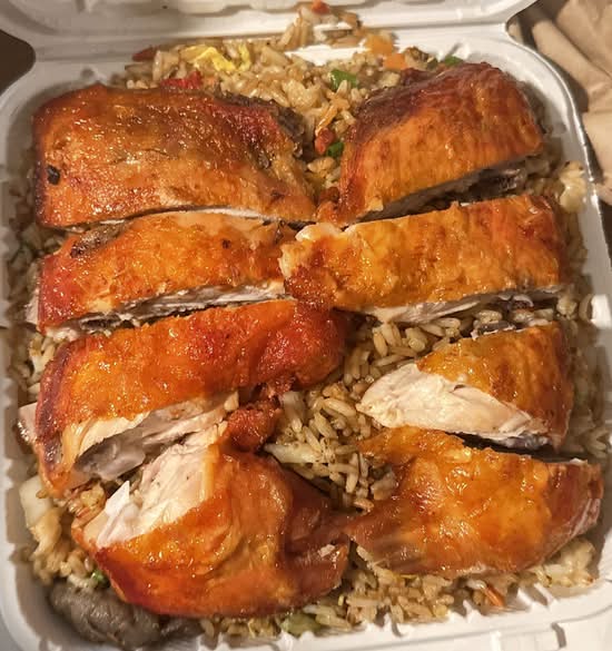 House Fried Rice 2 chicken legs 8pcs
