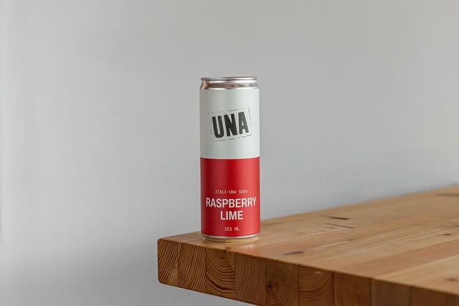 raspberry lime itali-UNA soda
