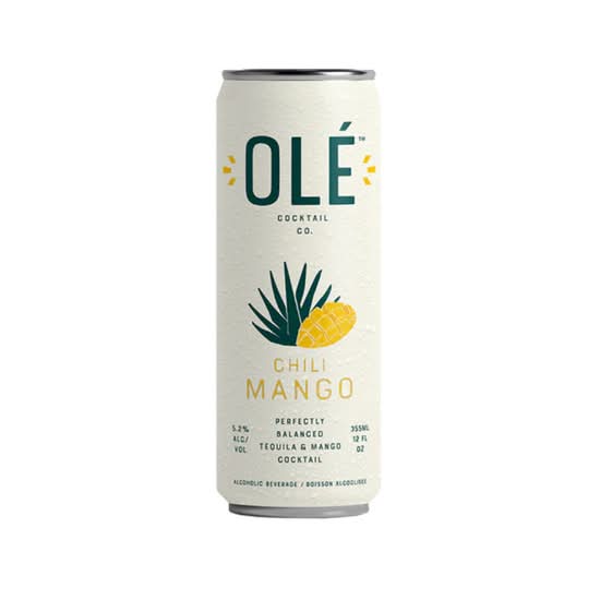Ole Chili Mango 355ml Can Cocktail (5.2%25)