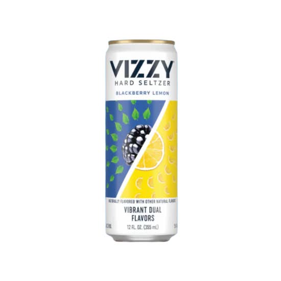 Vizzy Blackberry Lemon Can 355ml Hard Seltzer (5.0%25)