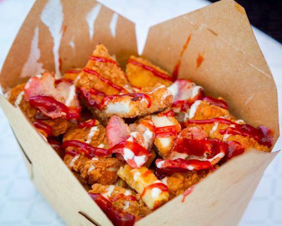 Chicken Bacon Ranch Poutine