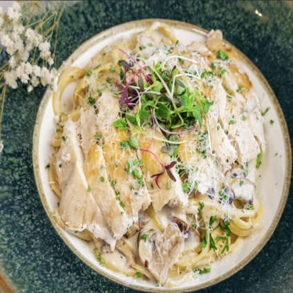 Chicken Alfredo Linguine