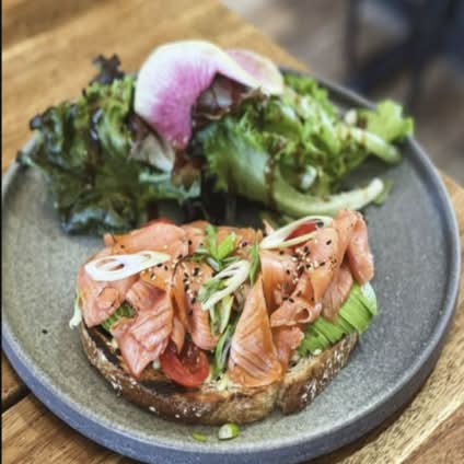 Aburi Smoked Salmon Avocado Toast