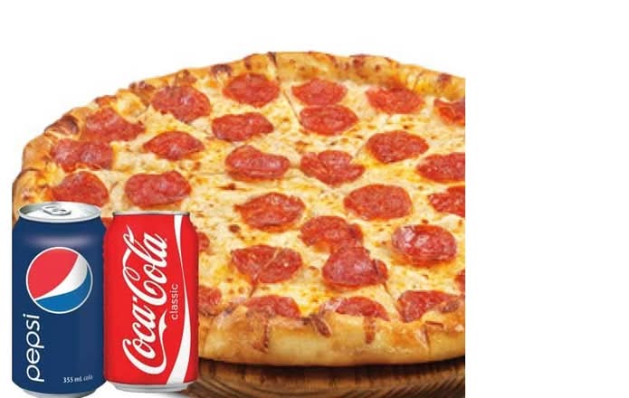 Pizza 6''  + boisson