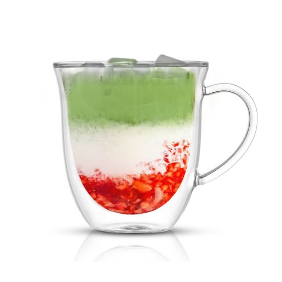 Iced Strawberry Matcha Latte