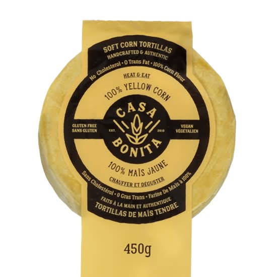 Yellow Corn Tortillas