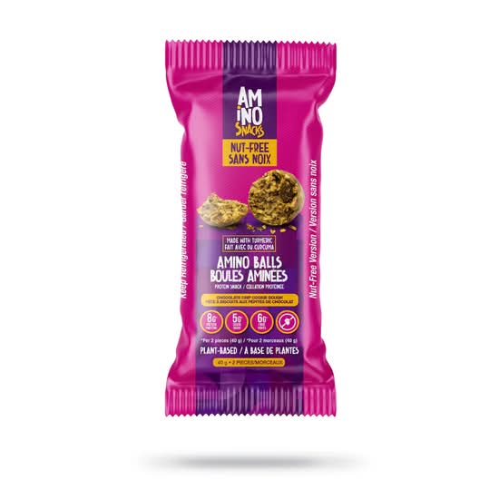Amino Balls - Nut-Free Chocolate Chip Cookie Dough