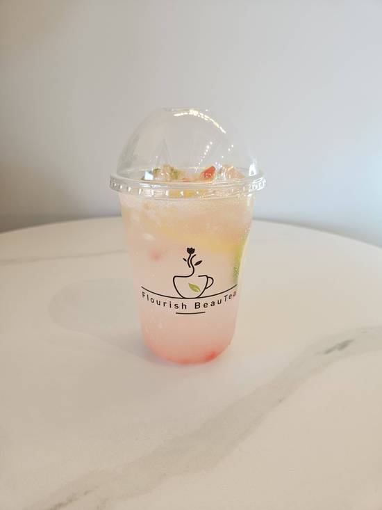 Peach Lemon Sparkling Ade