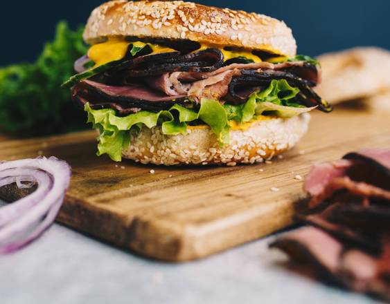 Montreal Smoked Meat Sandwich