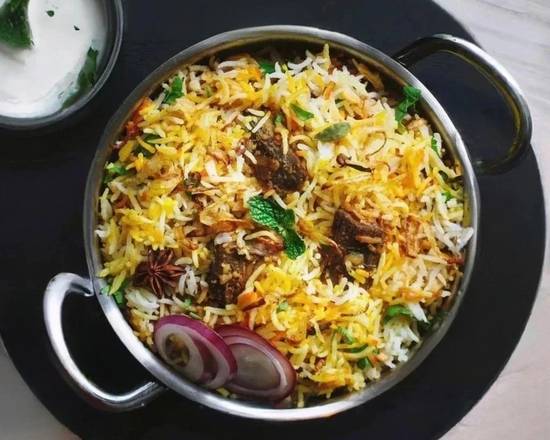 Dum Lamb Biryani