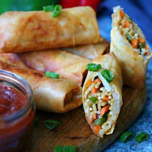 Noddle spring roll