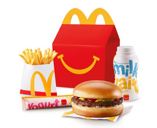 Happy Meal Hamburger with Small Fries [510-620 Cals]