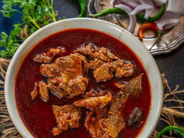 mutton rogan josh(bone-in)