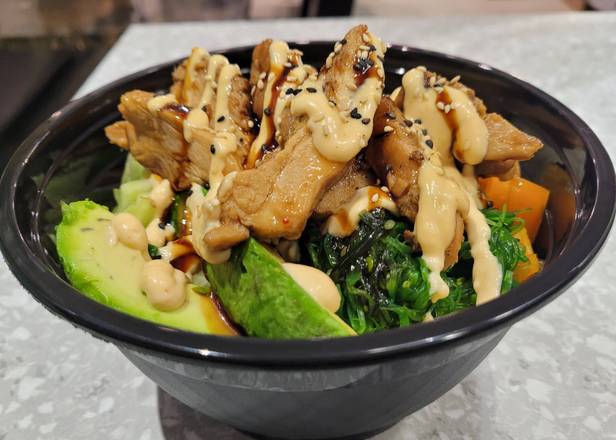 P9-Poké au Poulet Grillé / Grilled Chicken Poke