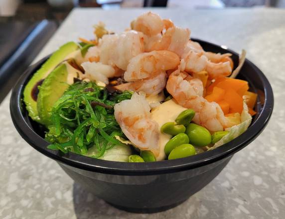 P7-Poké aux Crevettes Cuites / Poke with Cooked Shrimps