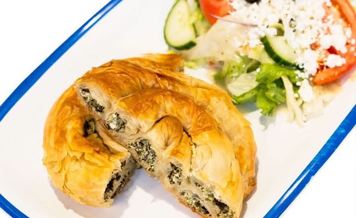 Spanakopita & Salad