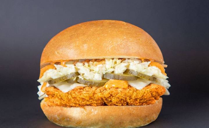 Burger Croustillant Buffalo / Crispy Chicken Buffalo