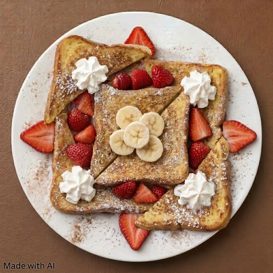 Strawberry Banana French Toast