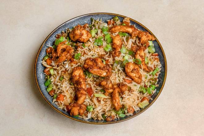 Hakka Chicken Fried Rice