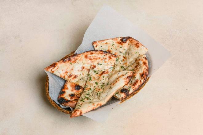 Cheesy Garlic Naan