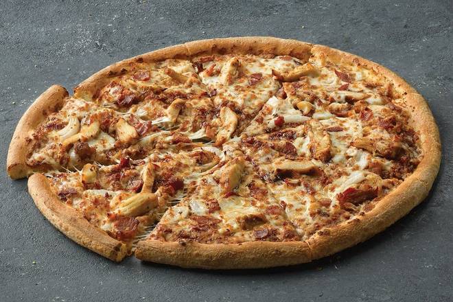 14" Pizza large au poulet barbecue et bacon / Large 14" BBQ Chicken Bacon Pizza