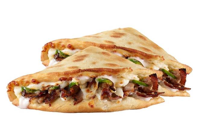 Papadia au steak et fromage philly / Philly Cheesesteak Papadia