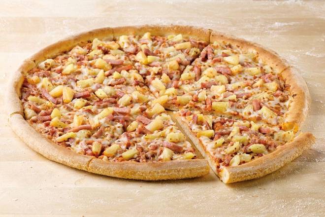 14" Pizza large hawaïenne / Large 14" Hawaiian Pizza