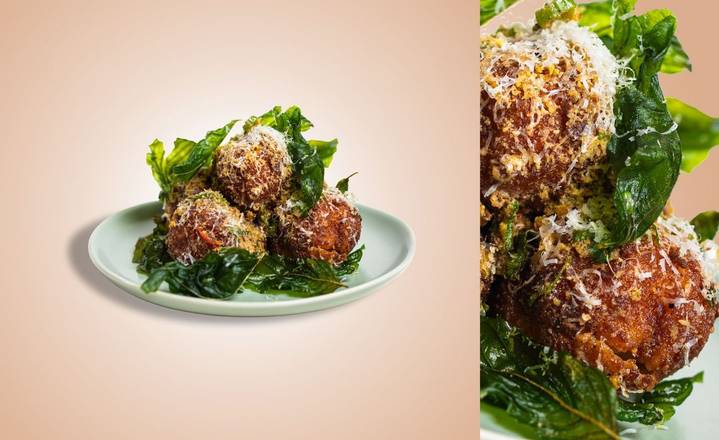 Salted Egg Yolk Shrimp Croquette (5 pc)