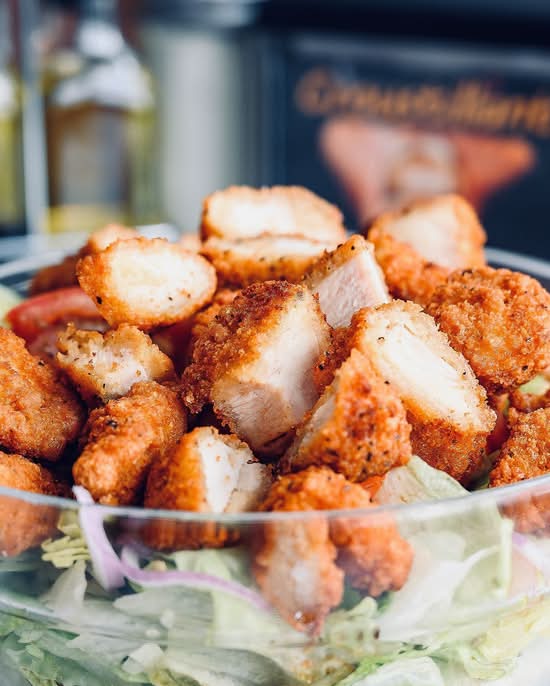 Salade au Poulet Croustillant / Crispy Chicken Salad