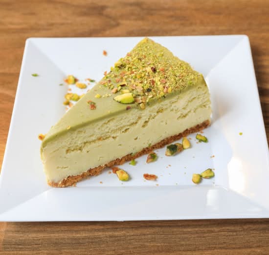 Gâteau au fromage et à la pistache / Pistachio Cheese Cake