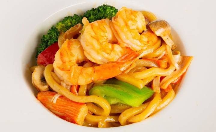 N06. Seafood Pan Fried Udon