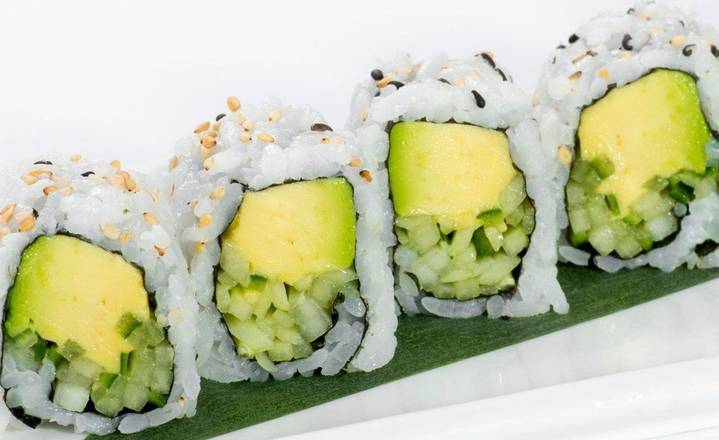 VM06. Avocado Cucumber Roll (6 Pcs)