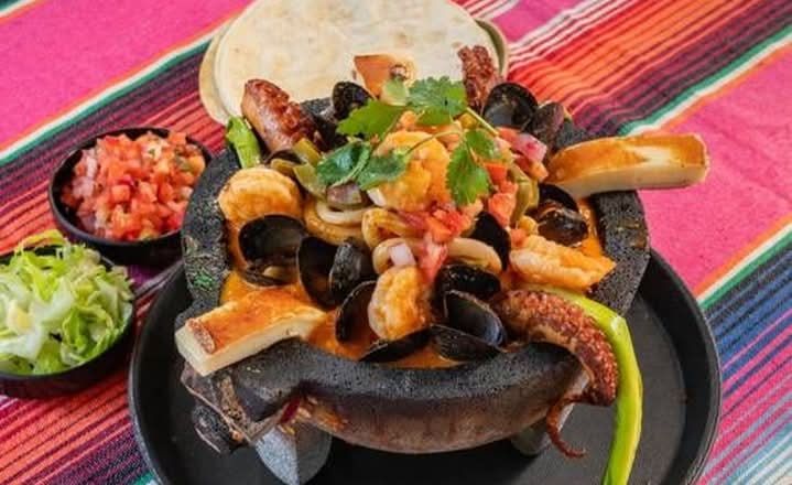 Seafood Molcajete
