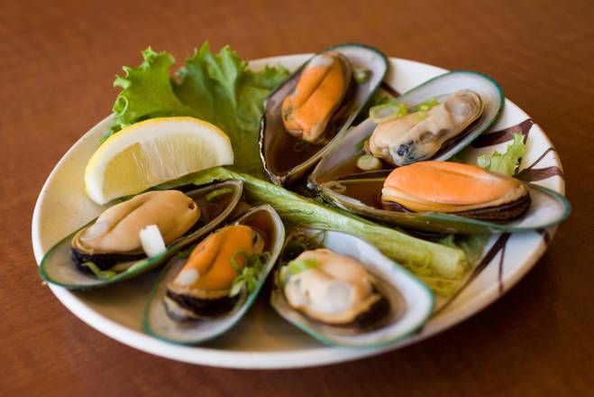 Garlic Butter Green Mussels