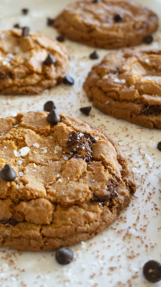 Sea Salt Chocolate Chip Cookie