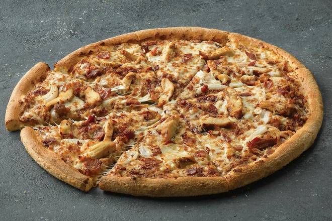 14" Pizza large au poulet barbecue et bacon / Large 14" BBQ Chicken Bacon Pizza