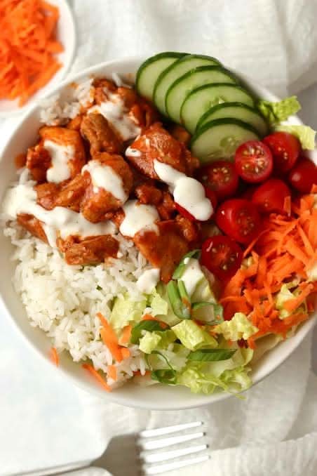 Butter Chicken Rice Bowl